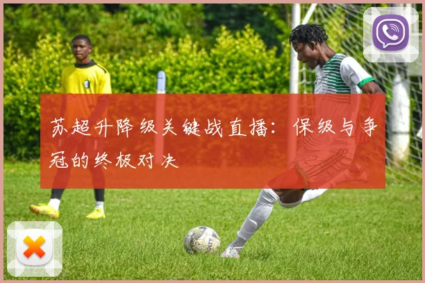 苏超升降级关键战直播：保级与争冠的终极对决