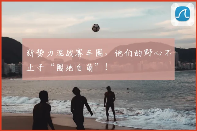 新势力混战赛车圈,他们的野心不止于“圈地自萌”!